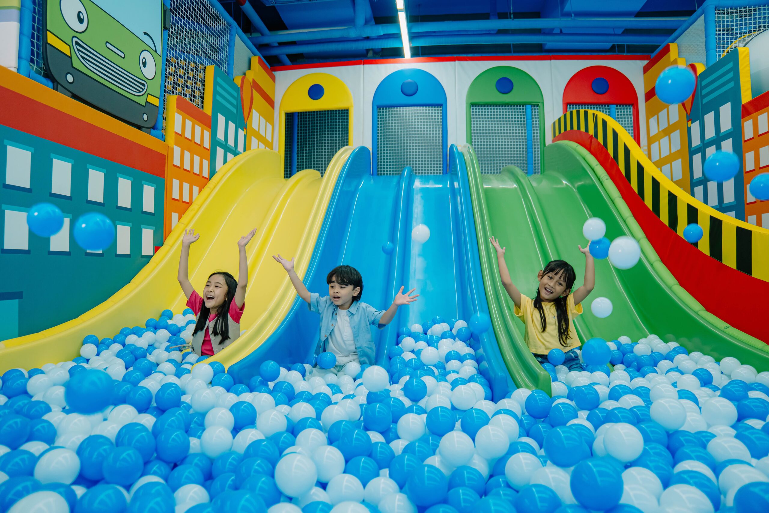 Playground Tangerang Indoor Edukatif Terbaik | Tayo Station Indonesia