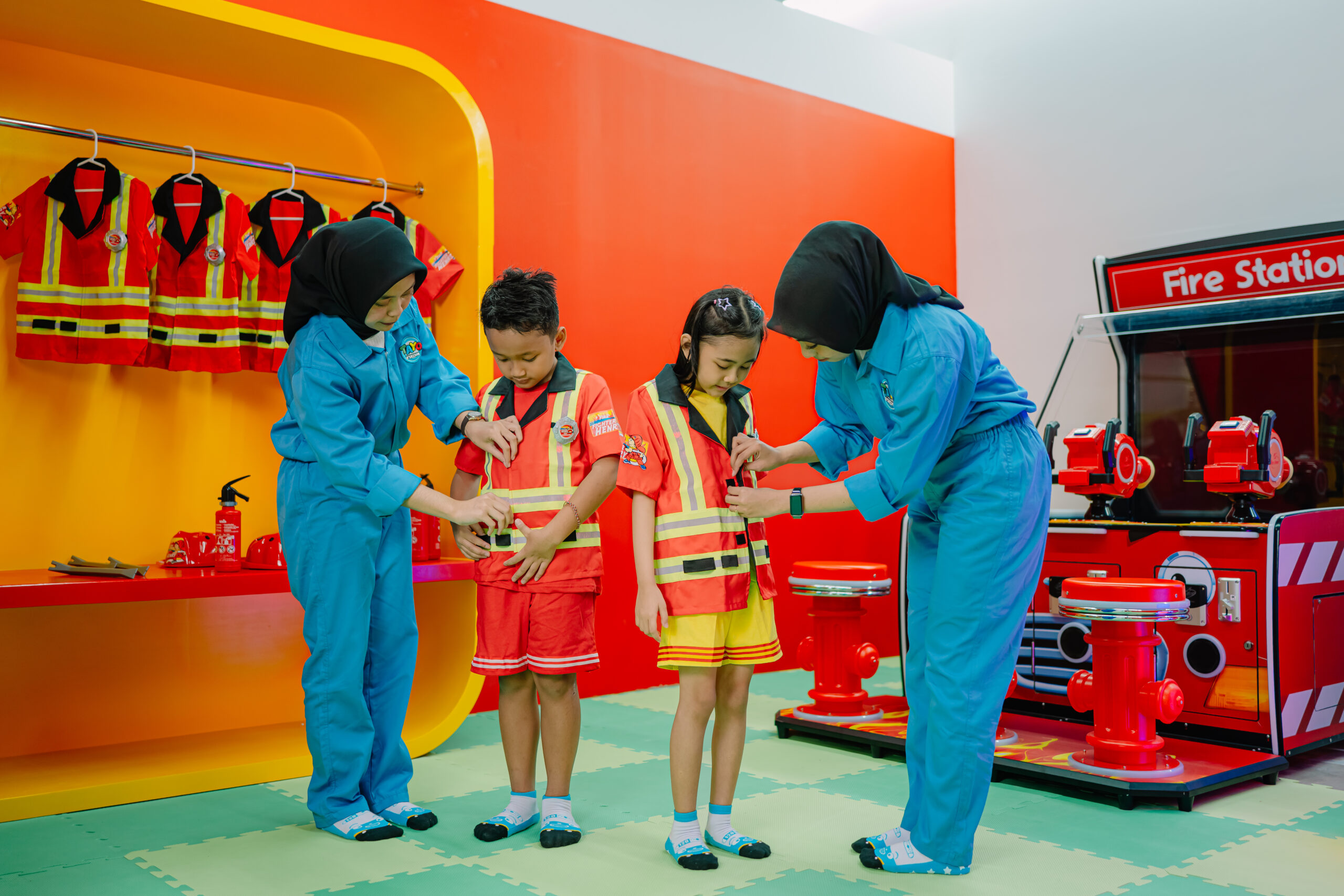 Playground Anak Indoor Edukatif Terseru di Tangerang | Tayo Station Bintaro