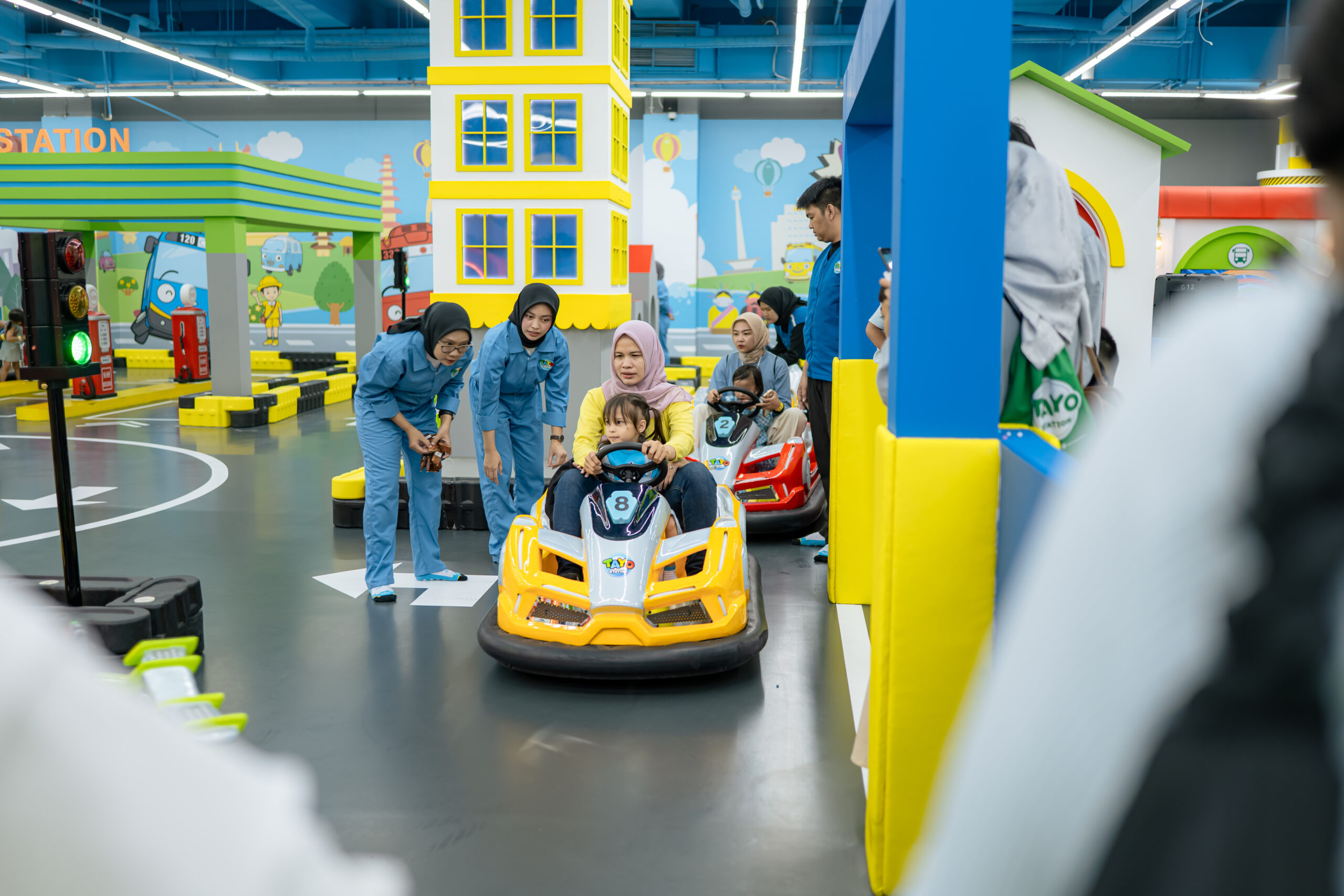 Playground Tangerang dengan Wahana Mengemudi Anak | Serunya Tayo’s City Drive di Tayo Station